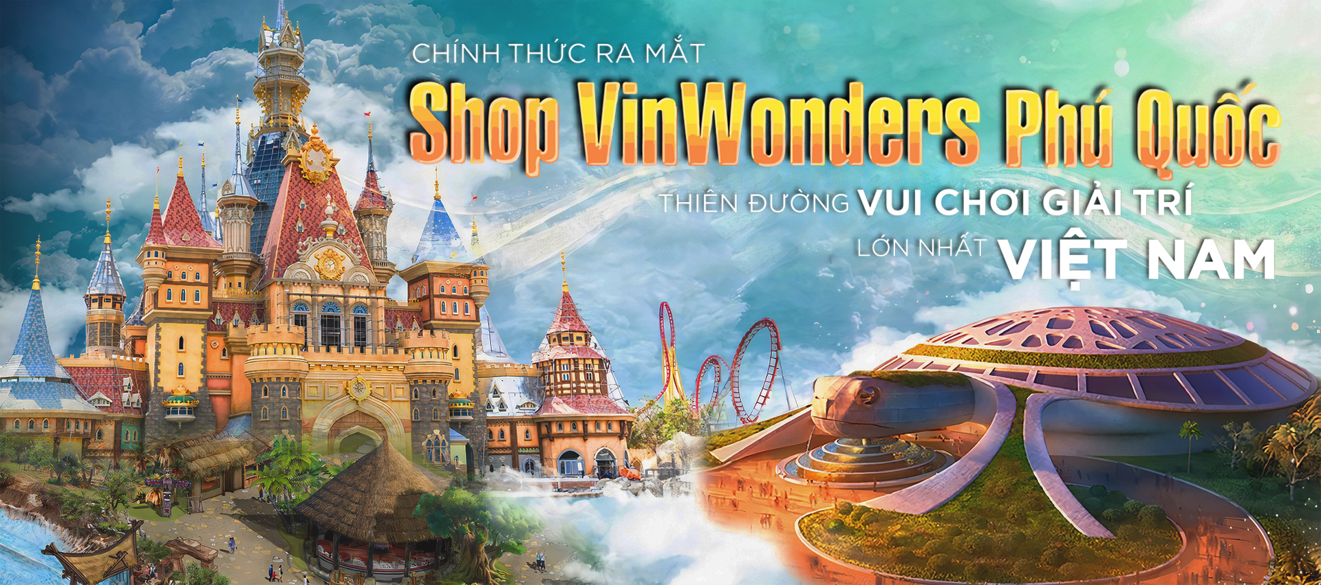 Mở bán shop Vinwonders Phú Quốc – cơ hội đầu tư tại siêu quần thể 7 tỷ USD của Vingroup